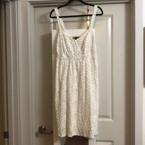 White lace dress
